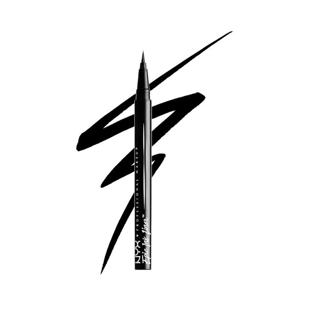 a black eyeliner with a black writing on it