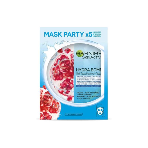 a package of facial mask